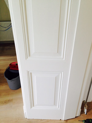 wandpaneel gerestaureerd